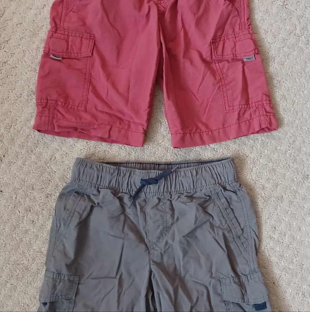 Boy's Urban Pipeline Cargo Shorts - set of 2 BUNDLE (size S/8)